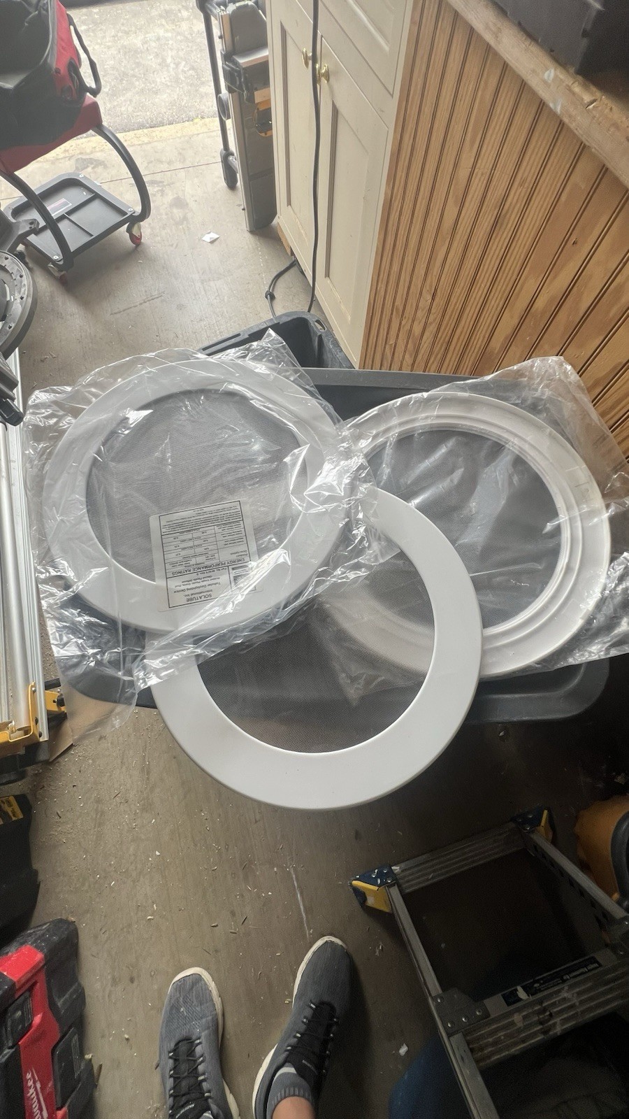 Solatube 10” & 14” Diffusers. These are twist on. Priced to sell