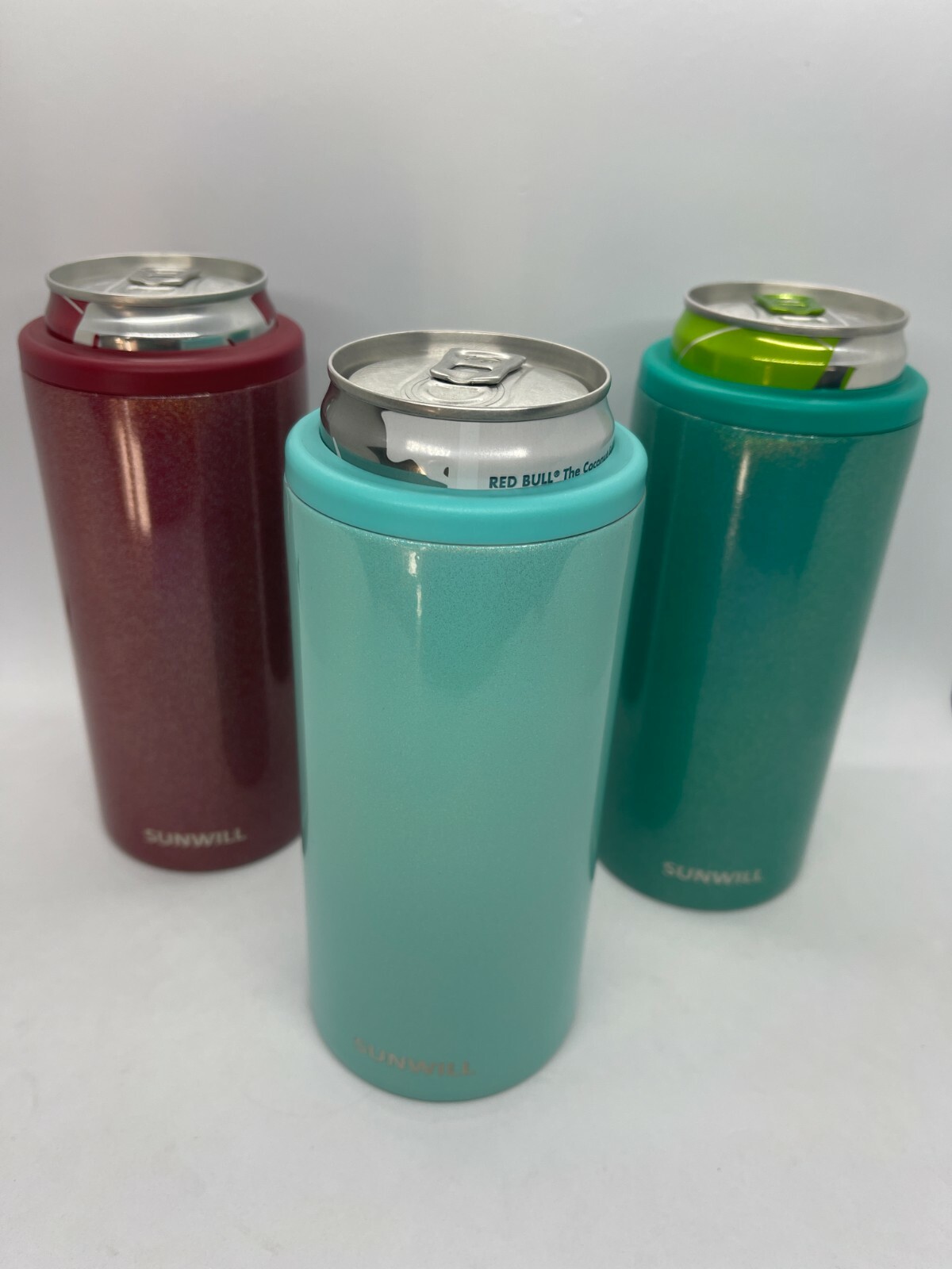 12oz Insulated Slim Can Cooler – Icy Cold Retention **Choose Color** FAST SHIP