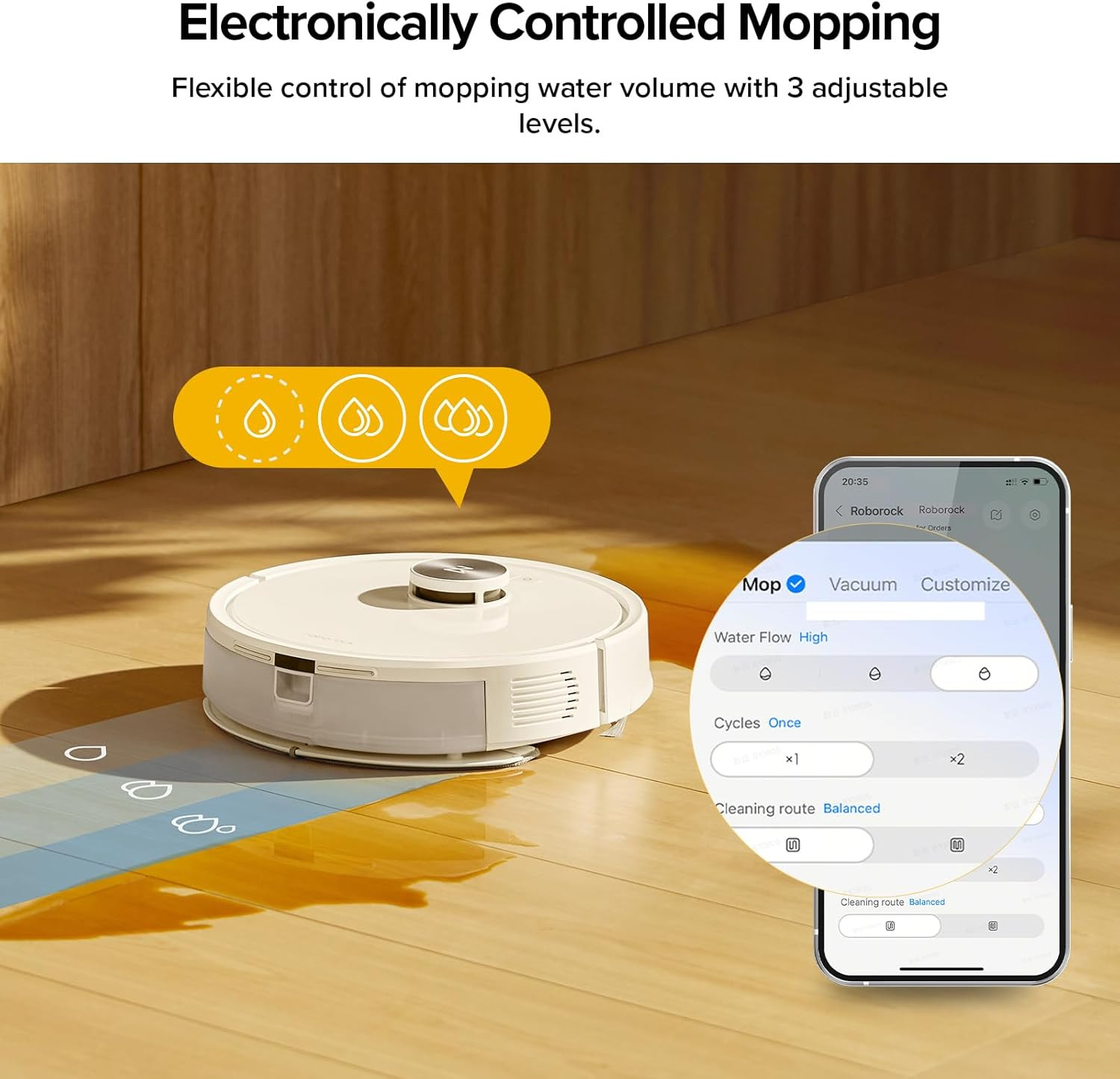 roborock Q7 M5+ Robot Vacuum and Mop, Upgraded from Q5 Max+, Up to 7-9 Weeks Sel