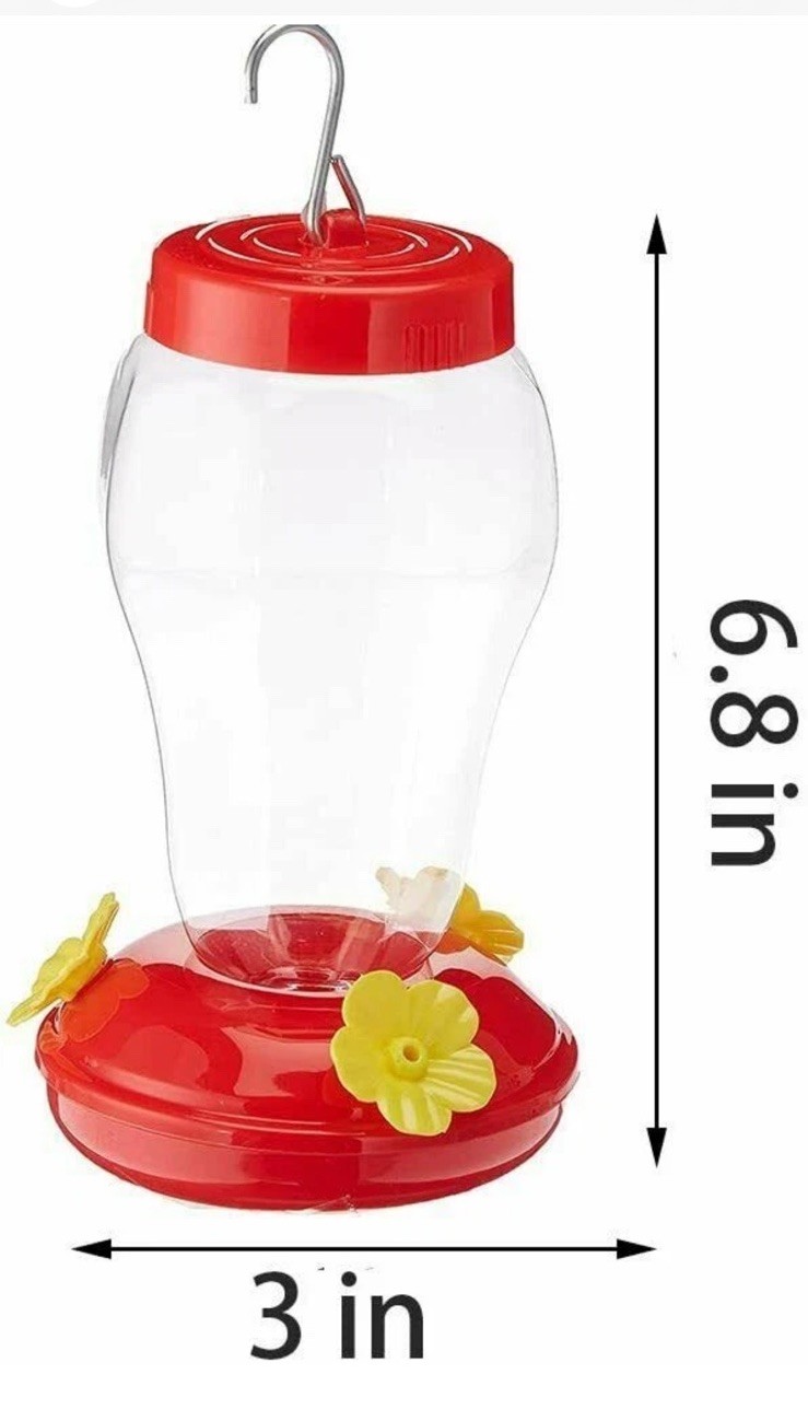 🐦🐦Red Hummingbird Nectar Feeders 2 Pk Hanging~~/Free Shipping