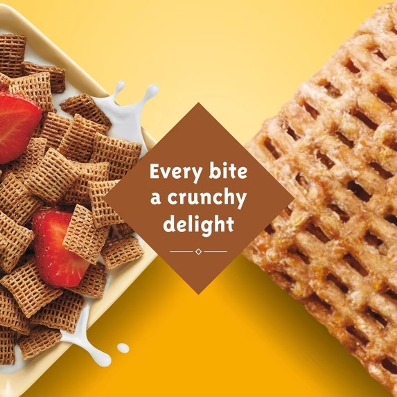 Wheat Chex Breakfast Cereal, Homemade Chex Mix Ingredient, Family Size, 19 oz