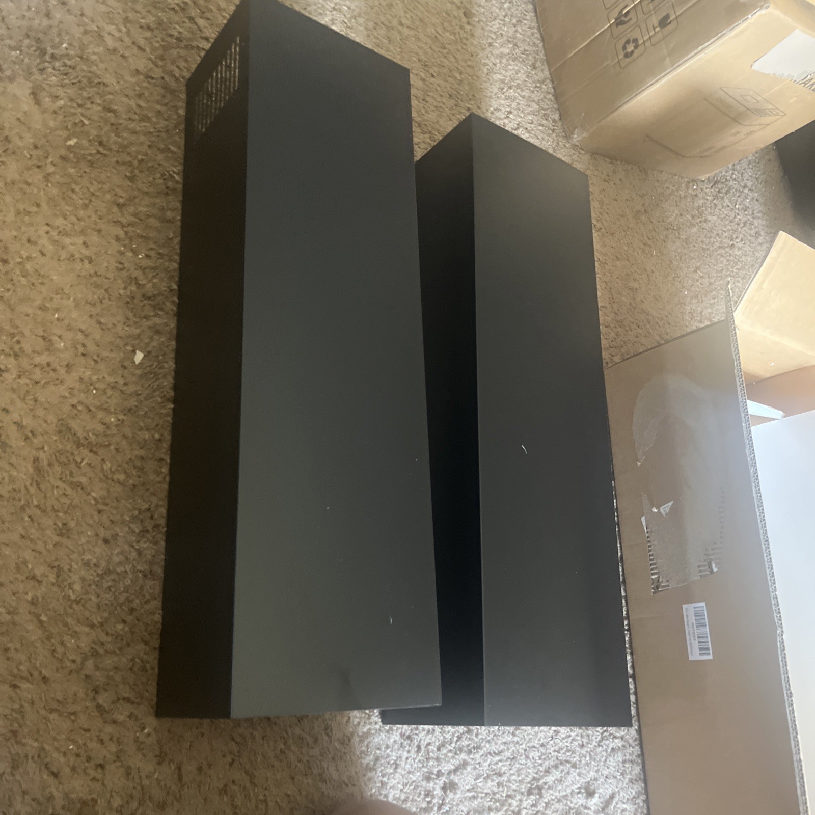 Firegas Black Range Hood Extension Chimney Wall Mount 8.11″W x 6.65″D x 27.55″H