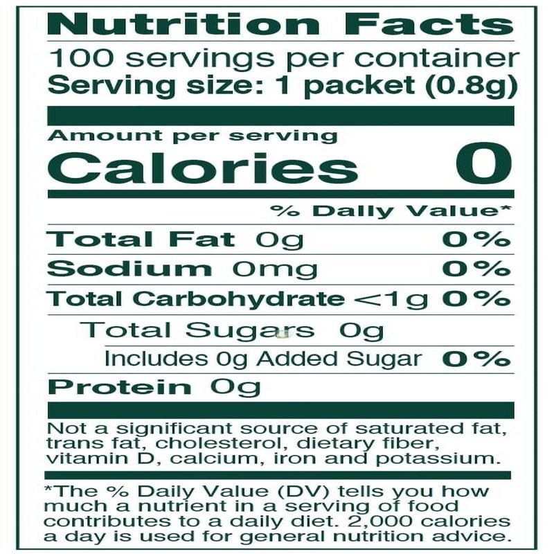 (100 Packets ) True Lime Sugar Free, On-The-Go, Caffeine Free Powdered Drink Mi
