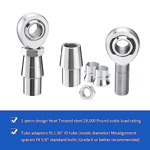 3/4” Heim Joint Rod End Kit, Left and Right Hand Thread Heim 3/4 inch-2 Set