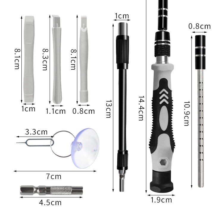 Screwdrivers Tools For Smart Phones Android Samsung Galaxy iPhone Screen Repair