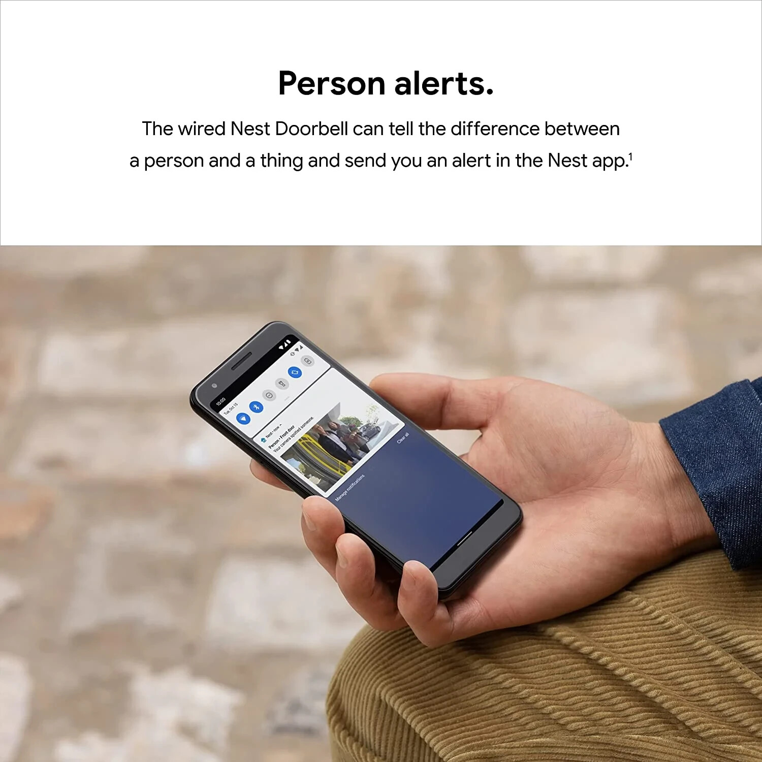 Google Nest Hello Smart Wi-Fi Video Doorbell