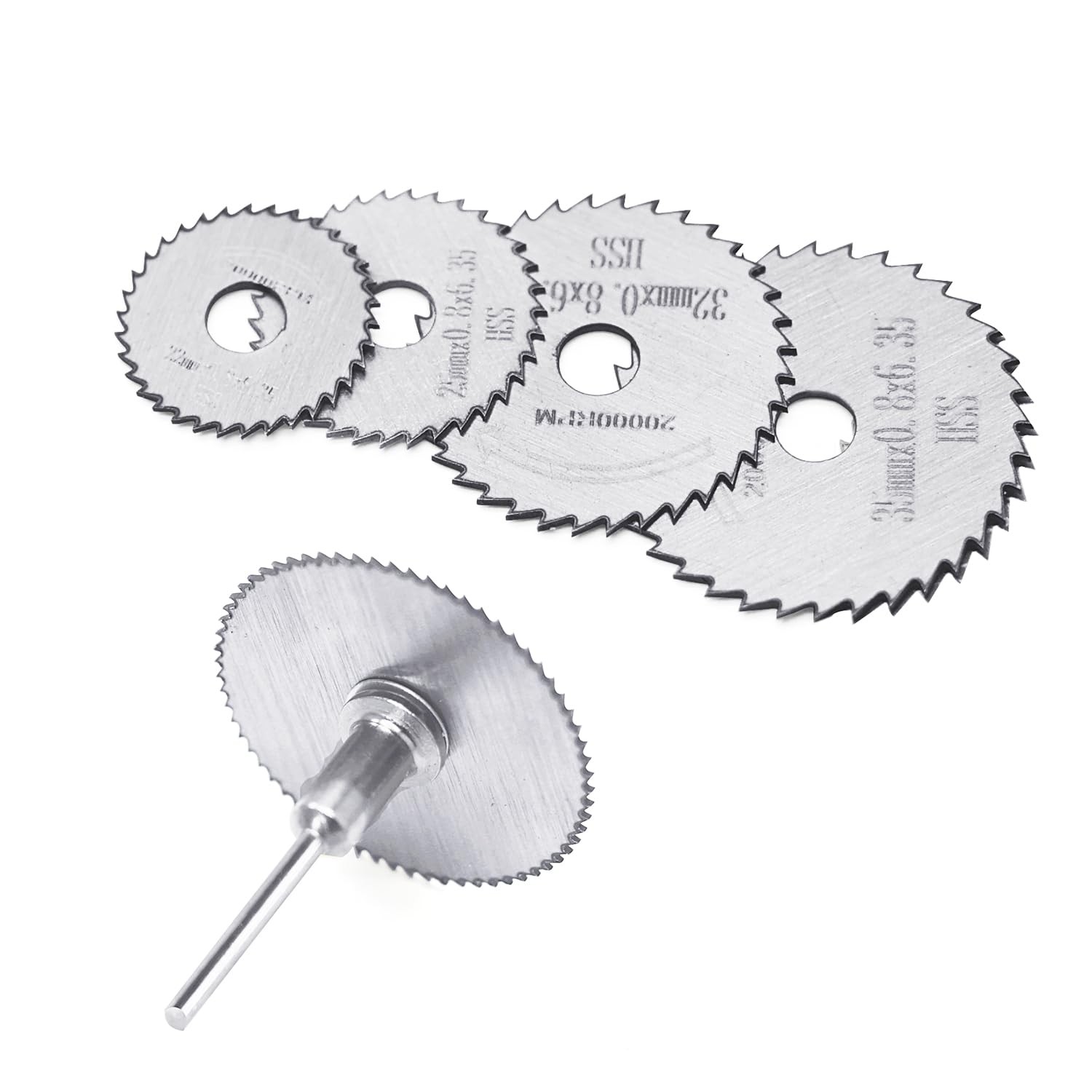 WEITARI 7pcs HSS Steel Circular Saw Blades Cutting Discs Cut-Off Wheel Blades…