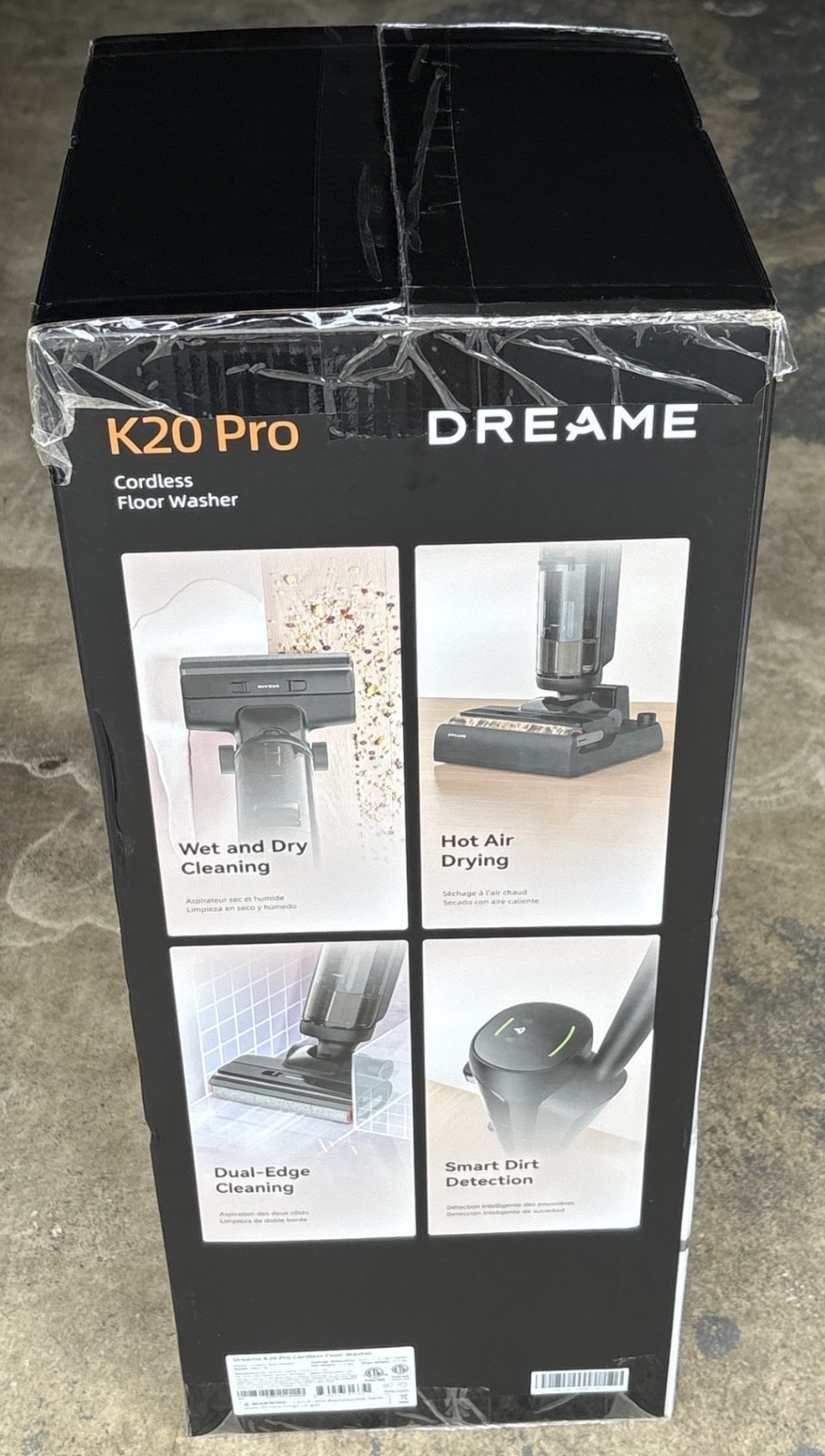 Dreame K20 Pro Cordless Wet and Dry Vacuum HMH11B NEW