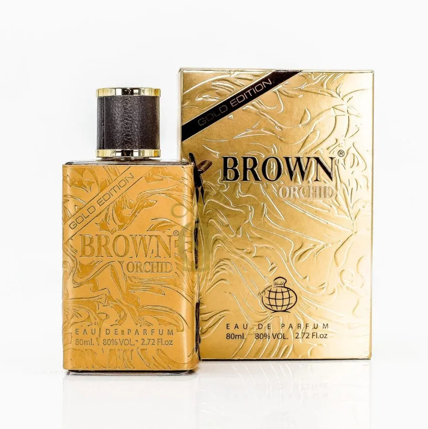 Brown Orchid – GOLD Edition – Eau De Parfum – 80 ml by Fragrance World