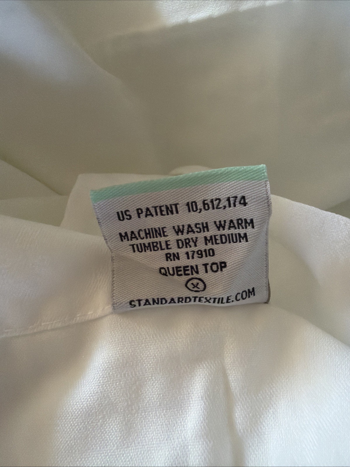 Marriott International Cobblestone Wash Activated Ripple Texture Queen Coverlet