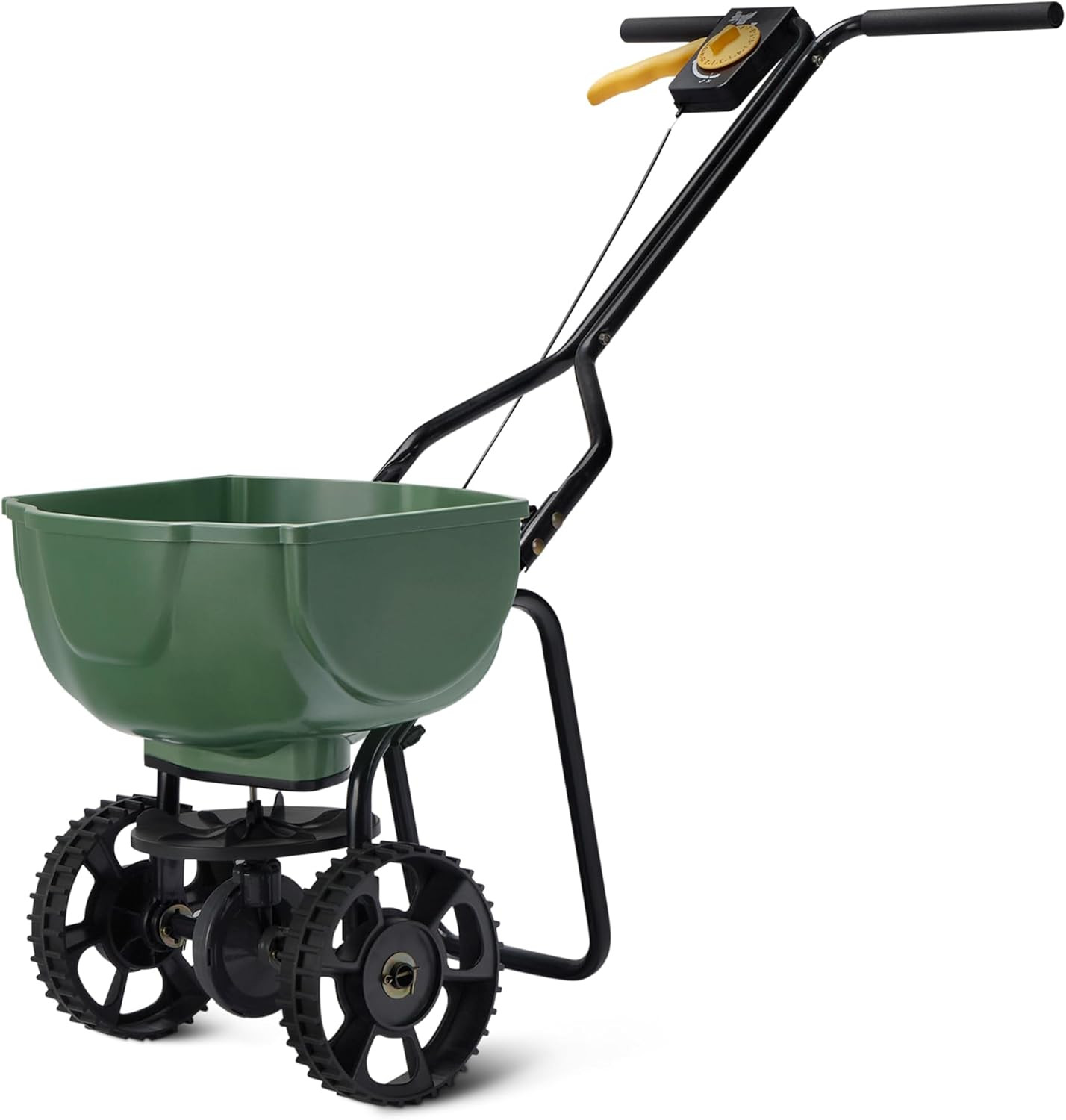 Fertilizer Spreader for Lawn, 33 Pounds, 0.53 Cubic Feet, All Season, 1-Pack