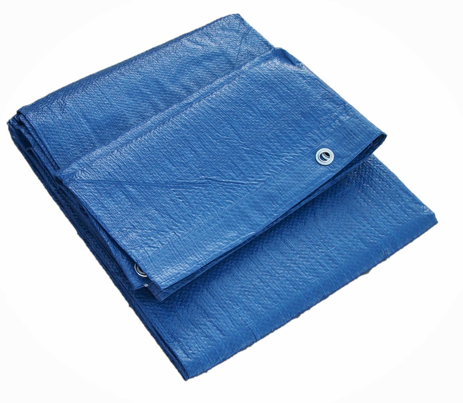 40′ x 40′ Blue Regular Duty Lightweight 6 mil Poly Tarp Firewood Tent Prepping