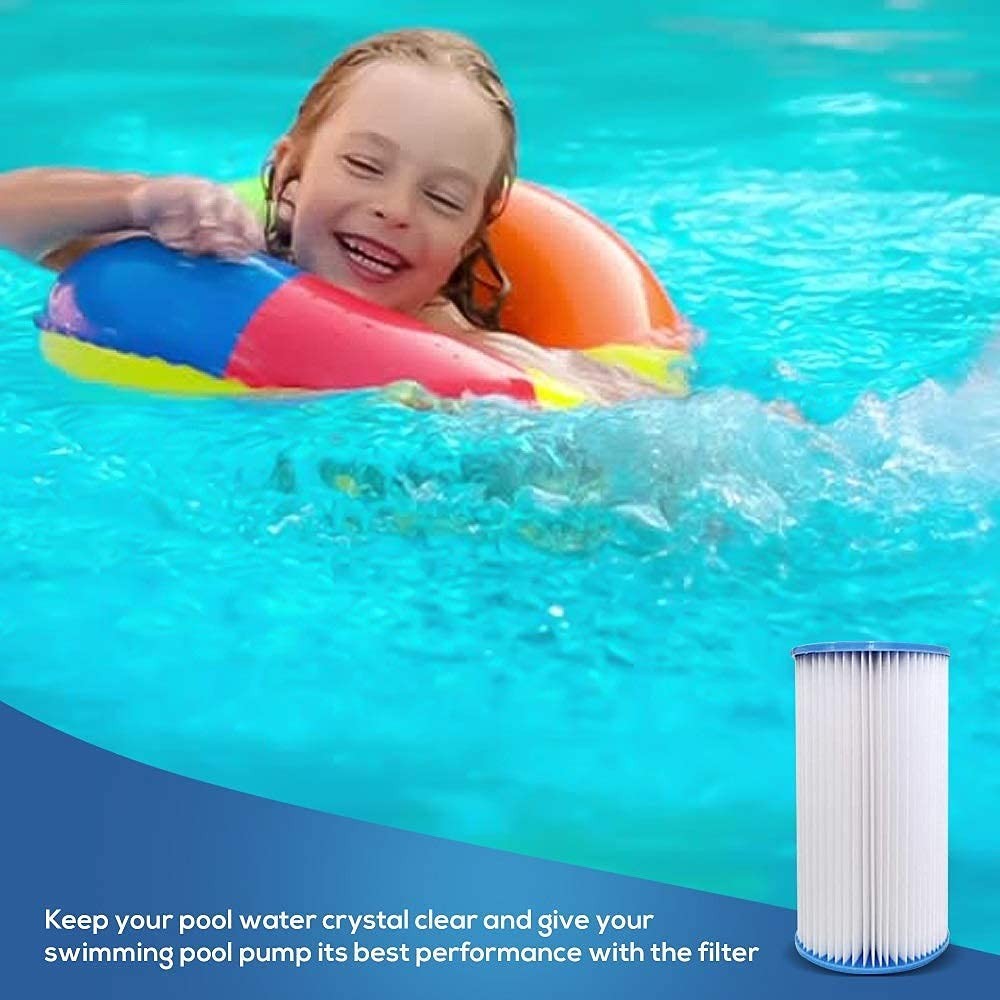 Type A C Pool Filter Replacement 4 Pack Intex Krystal Clear Pump Cartridge