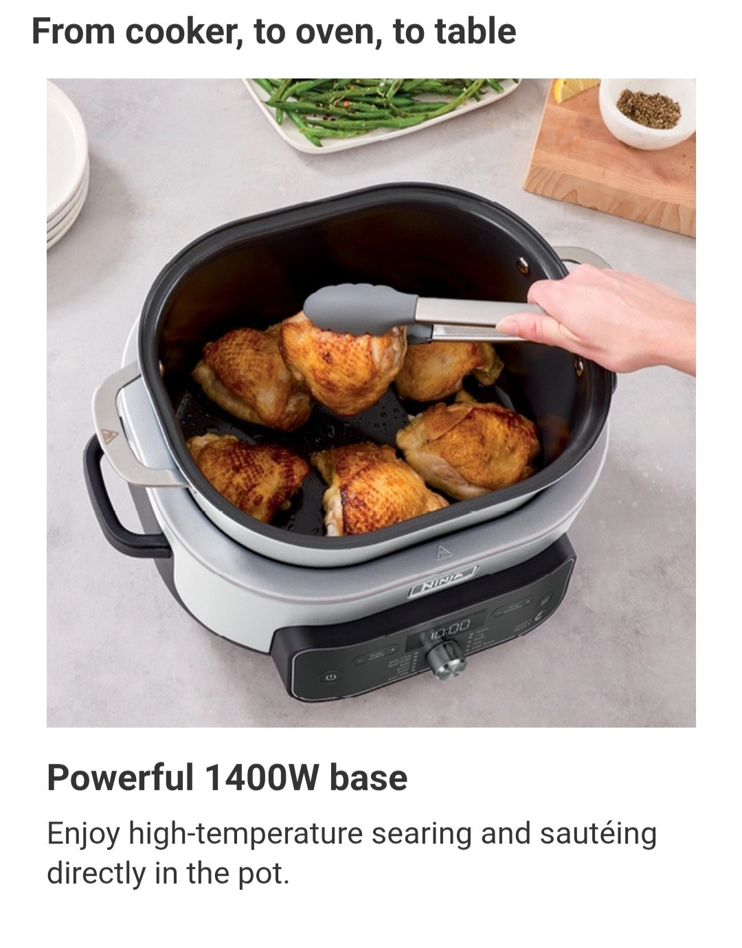 Ninja Foodi PossibleCooker PRO Plus with 11-in-1 Smart Cook System
