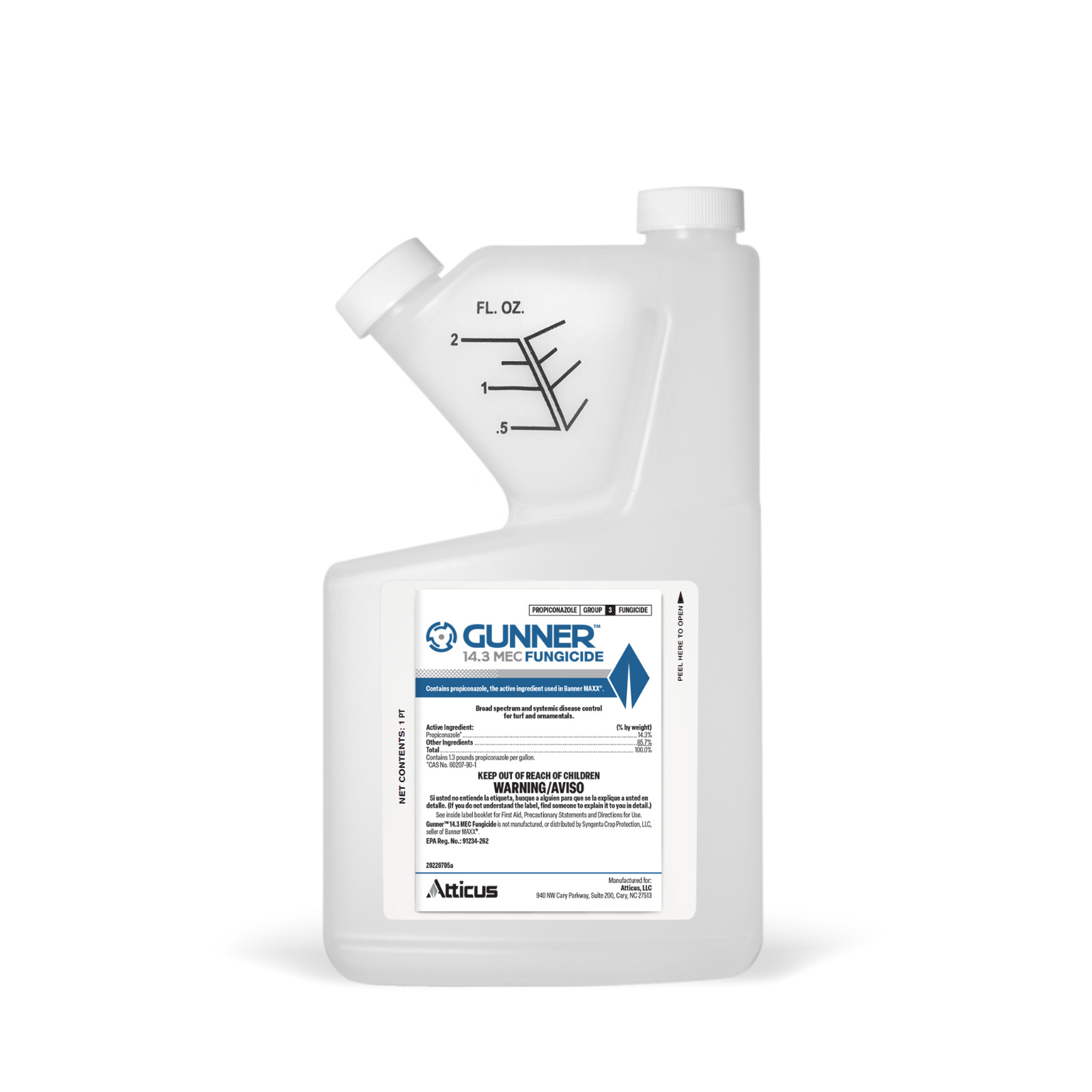 Gunner 14.3 MEC Propiconazole Fungicide (1 Pint) – (Compare to Banner Maxx)