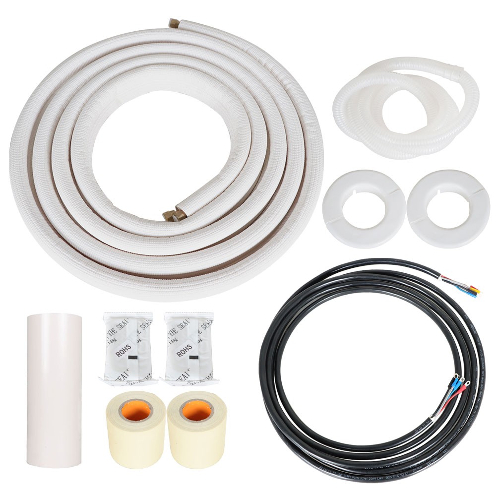 1/4Inch-1/2Inch Dia.16 Feet Install Kit Fit For Mini Split Heat Pump Systems New