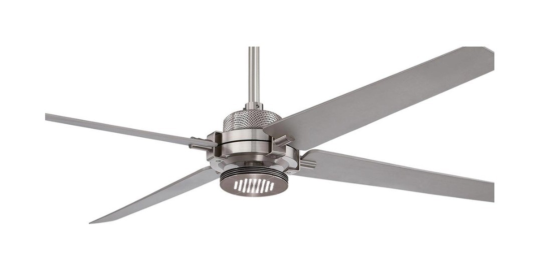 Minka-Aire Spectre F726-BN/SL 60″ Indoor Ceiling Fan Brushed Nickel Silver Blade