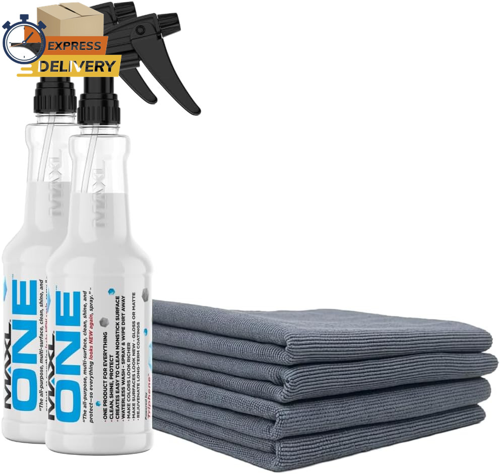 Car Spray with Triphene Technology, Quick Spray & Wipe All Purpose Waterless 💪