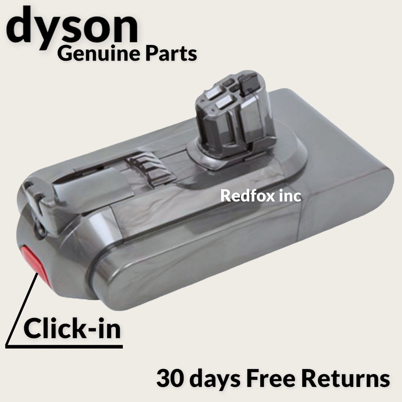 NEW Original Dyson SV29 OUTSIZE 25.2V Li-ion Click-in Battery
