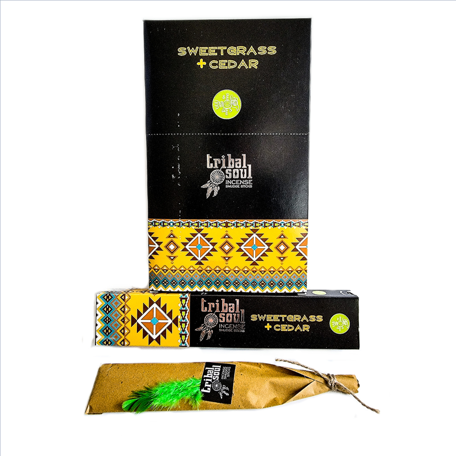 Tribal Soul Sweetgrass Cedar Incense Sticks – Pick 15-30-45-60-75-90-180 grams