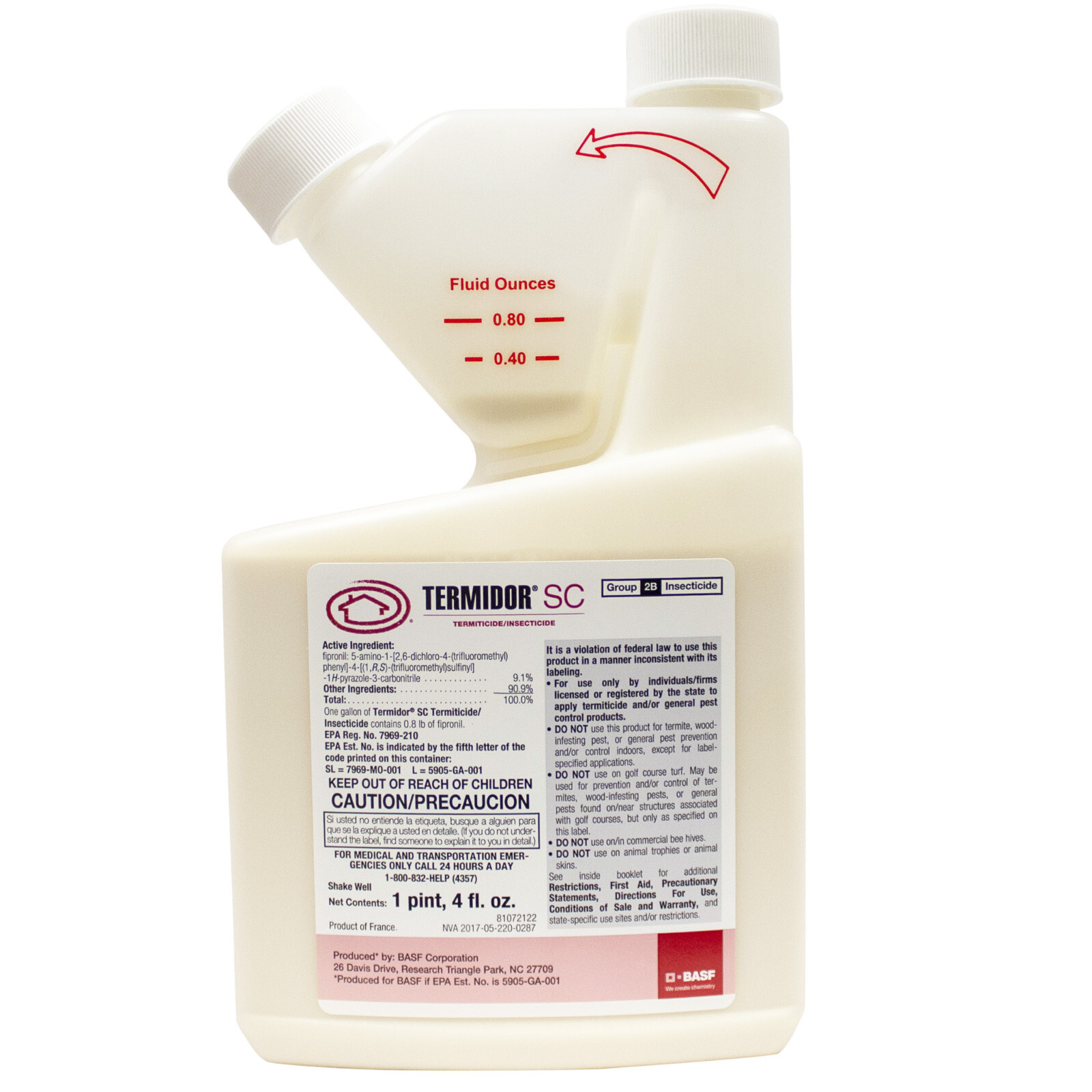 Termidor SC 20z Termite Ant Spray – NOT FOR SALE TO: NY, CT, IN, SC, MA ,MN, VT