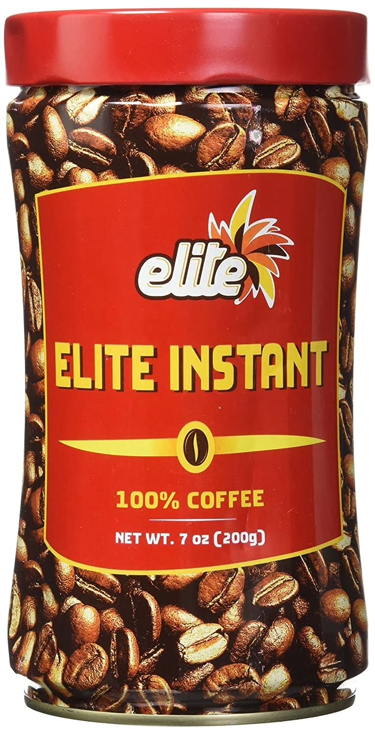 Elite Instant Pure Coffee, 7ounce Tin…