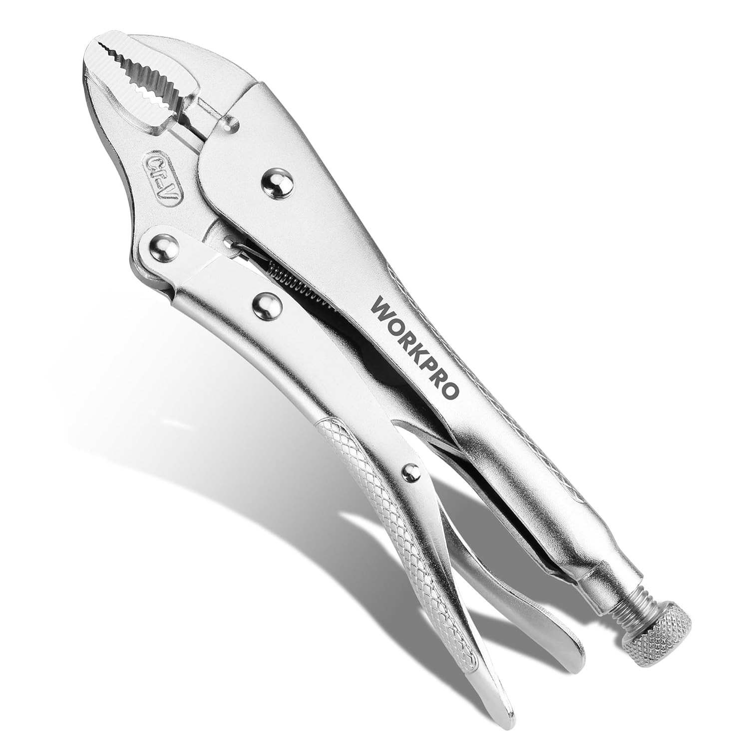 10 Inch Curved Jaw Locking Pliers Chromium Vanadium Steel Vice Grips Hand