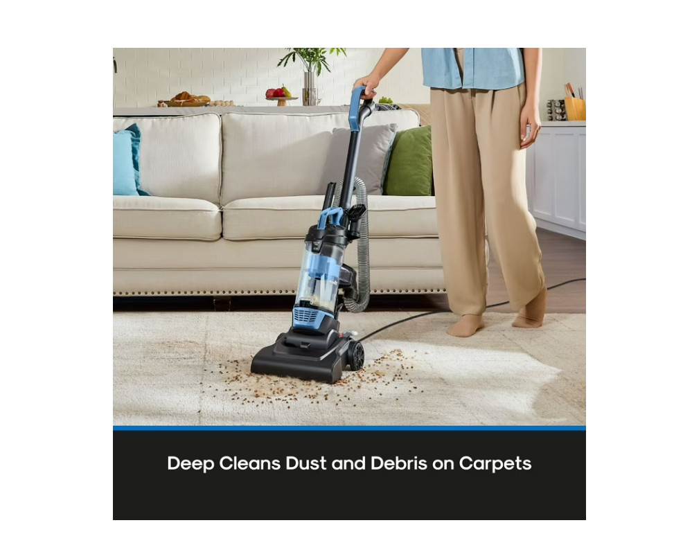 Mainstays Lightweight Bagless Upright Vacuum Cleaner w/ Brush & Crevice Tool