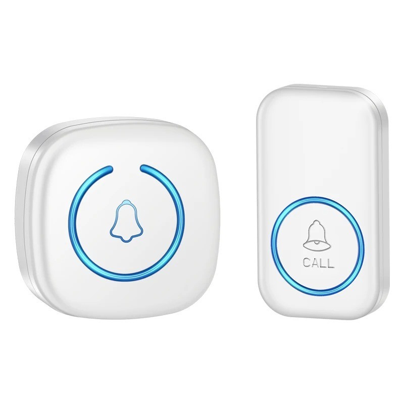 Wireless Doorbell Door Chime Weather Resistant 60 Melodies Long Range US UK EU