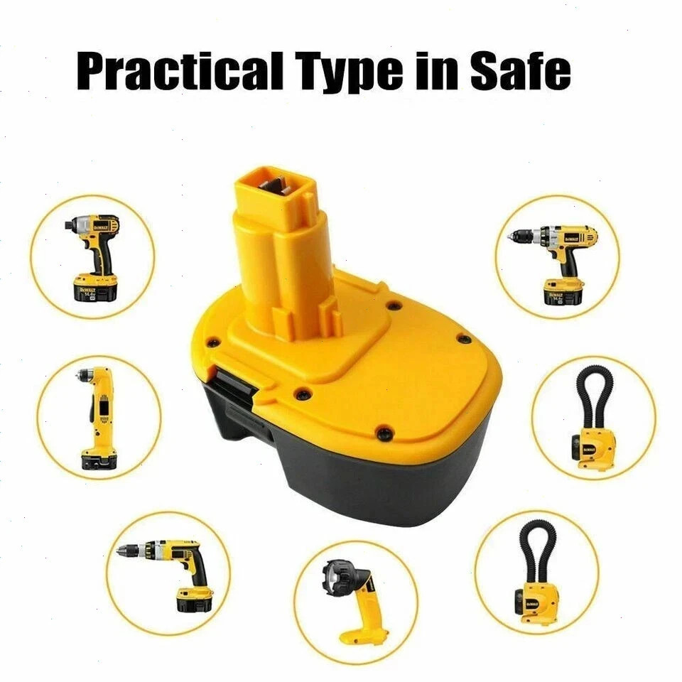 2Pack 14.4 Volt Replacement For DEWALT DC9091 14.4V Battery DW9091 DW9094 DE9091