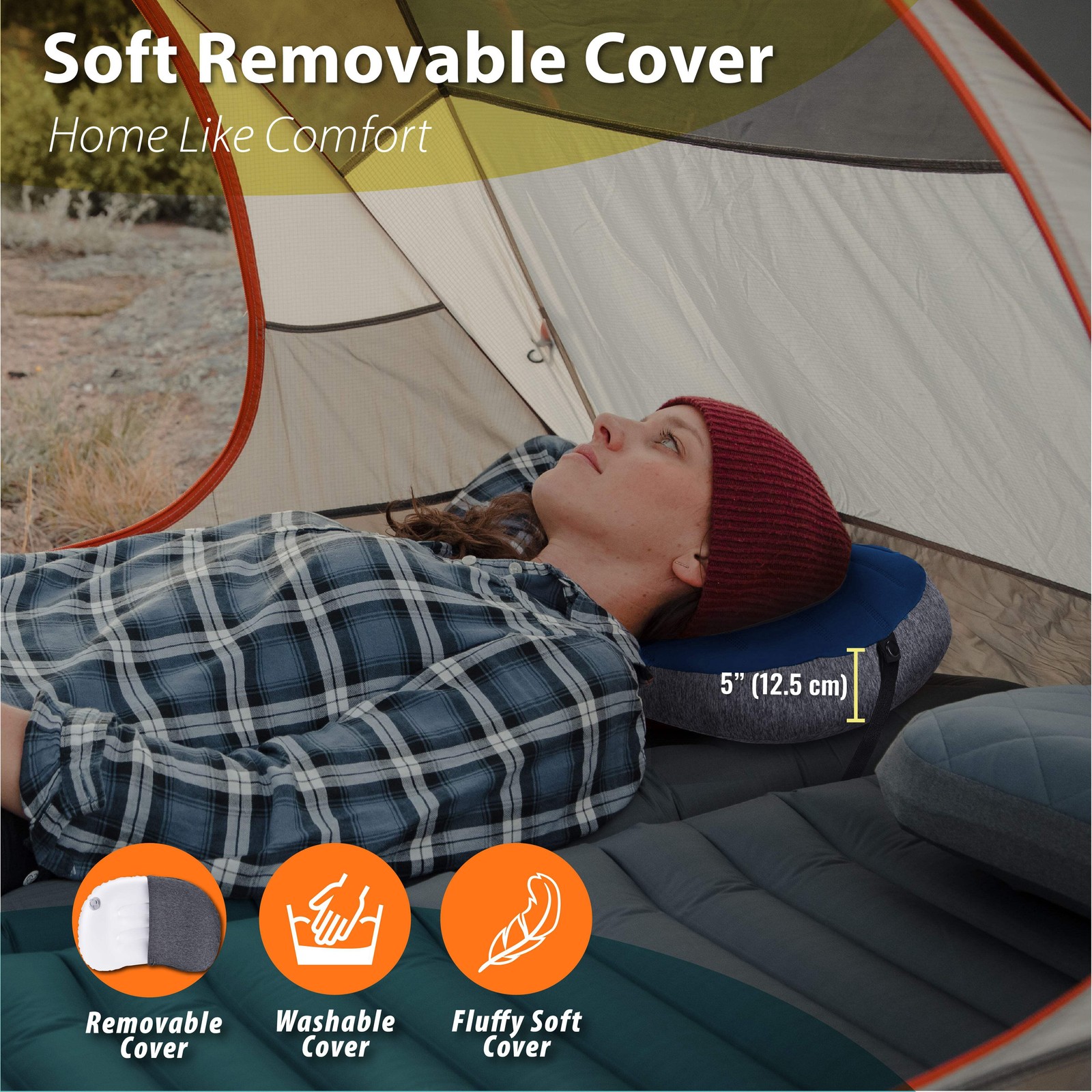 TREKOLOGY Aluft Plus SE Inflatable Pillow For Camping (US)