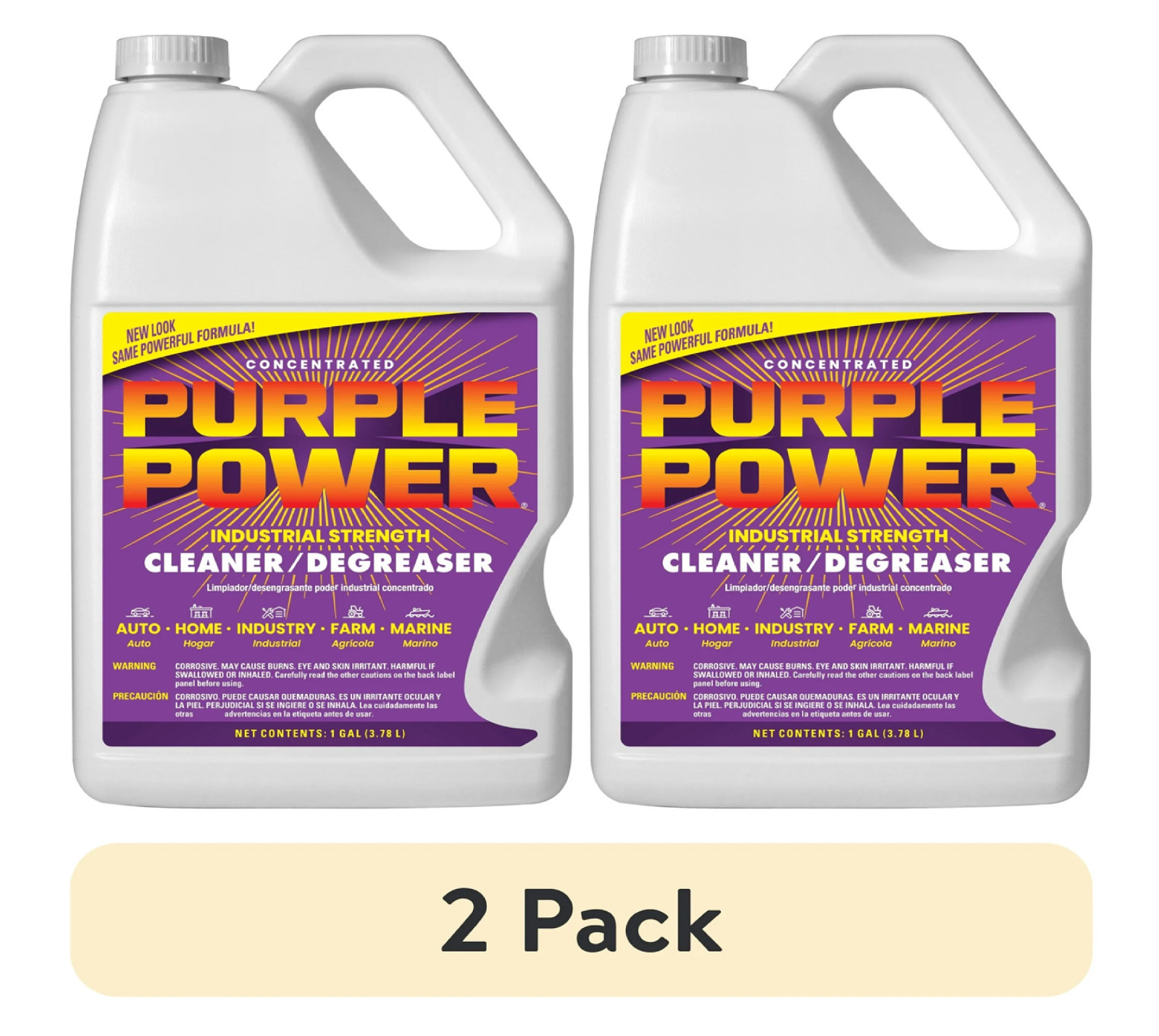 Purple Power Degreaser, 1 Gallon, New, Free Shipping ( 2 Pack)