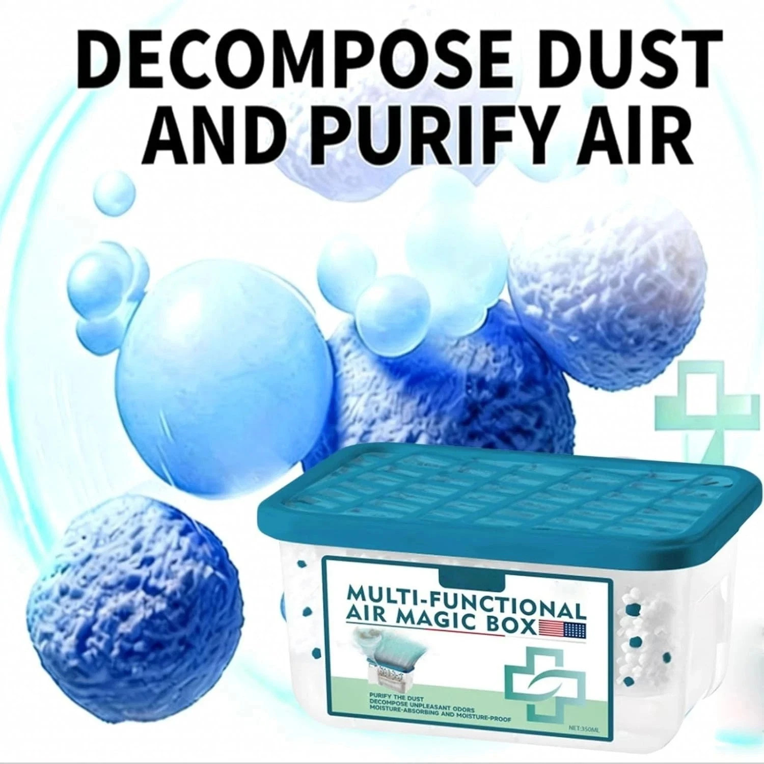 Indoor Air Purification Dust Removal Magic Box Multi-Functional Air Magic Box