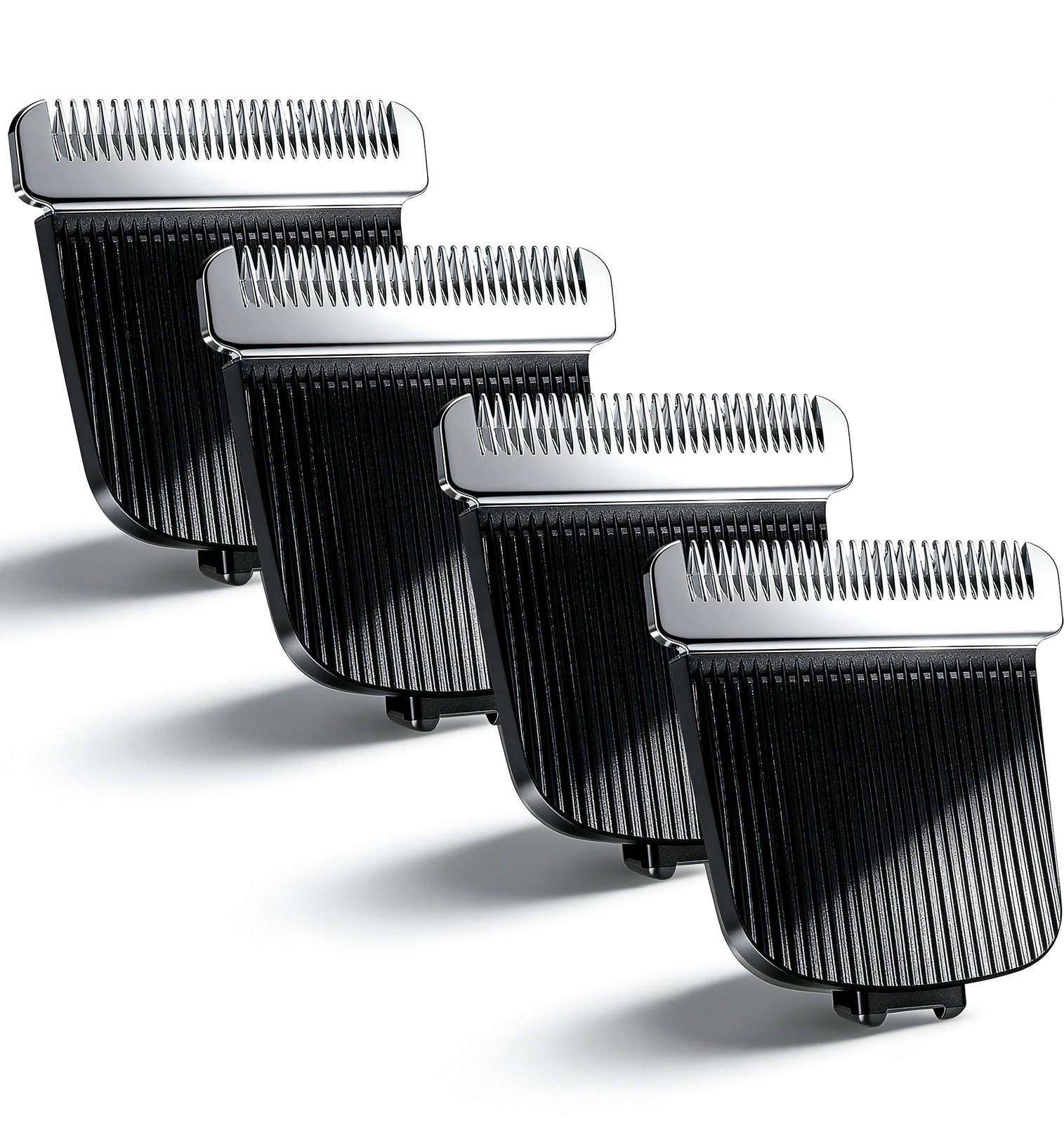 Replacement Blades for Manscaped Lawn Mower 4.0 3.0 2.0, 4 Count Black/4PCS