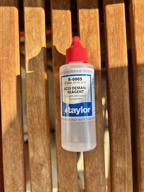 Taylor Replacement Reagent Refill bottles 2 oz. Case, Comparator YOU CHOOSE