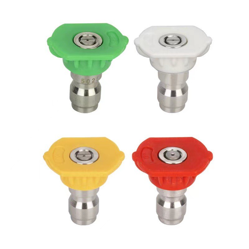 5pcs Pressure Washer Spray Tips Nozzles High Power Kit Quick Connect 1/4″ Set