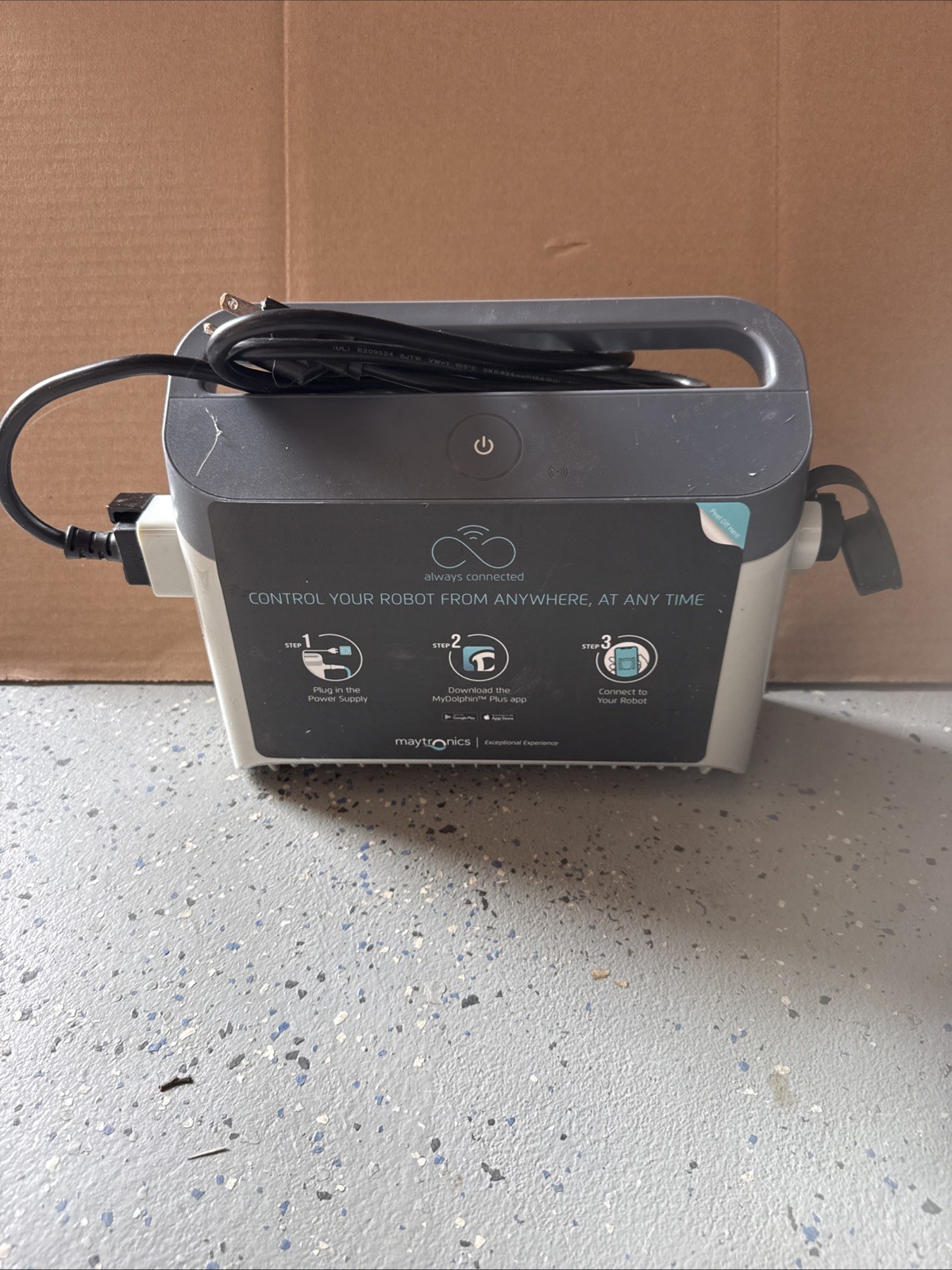 Dolphin Maytronics OEM Power Supply 99956083‑V6 Wi‑Fi CC Plus Only Used