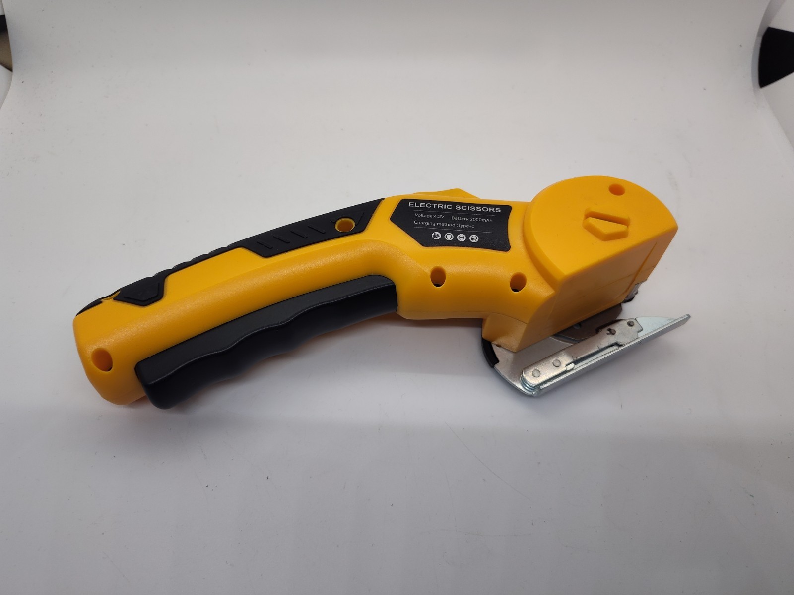 Cordless Electric Scissors Automatic Shears Cutter W/ Charging Cord