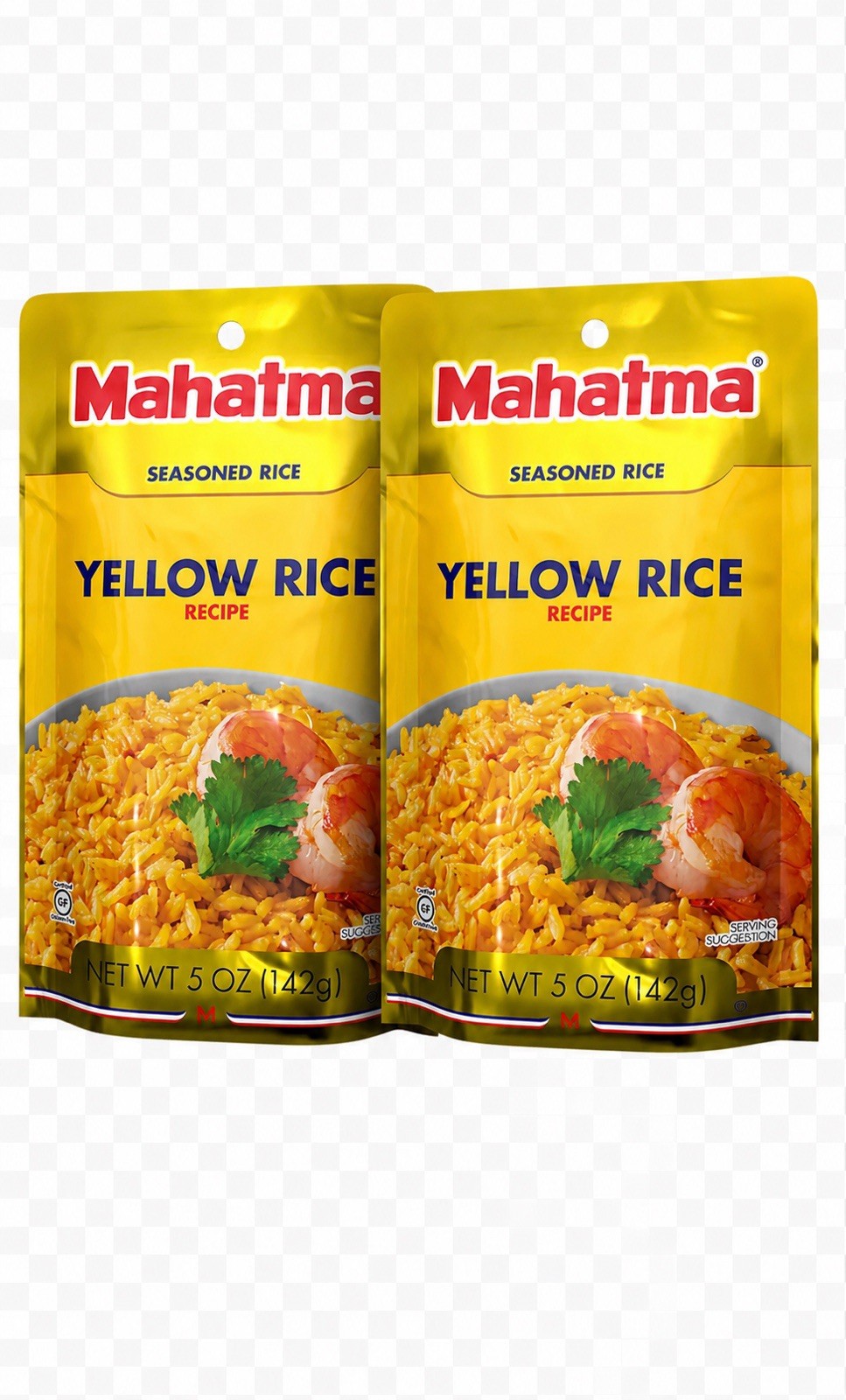 Mahatma Seasoned Yellow Rice 5 Oz Pack Of 2