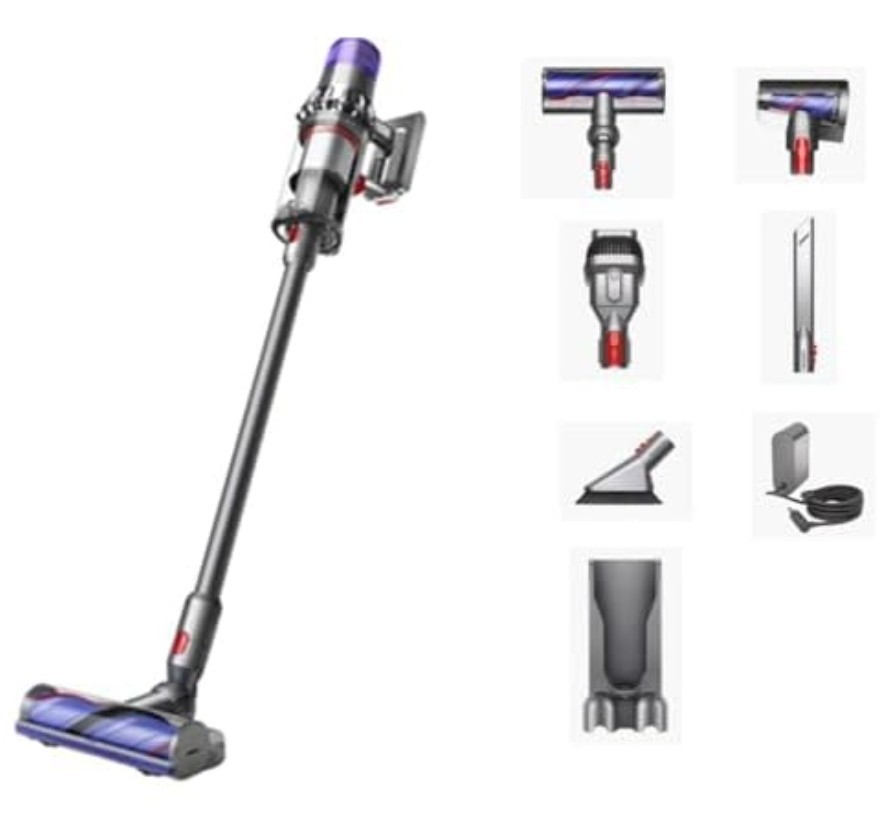 Dyson V11 Torque Drive + Cordless Vacuum-SV28-BLUE w/ 7 Tools/Acessories (READ)