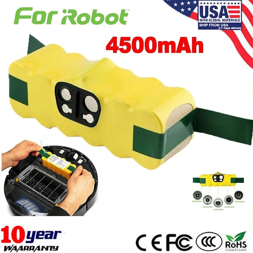 14.4V 4.5AH Battery For iRobot Roomba 500 600 700 800 595 610 660 760 780 880 R3