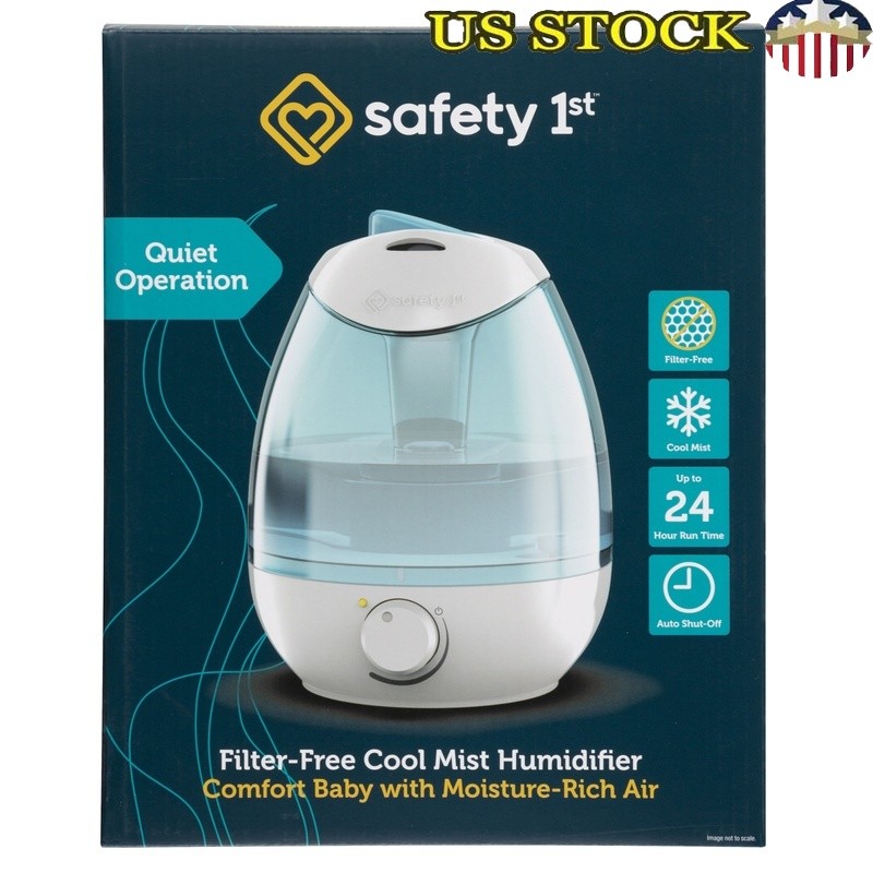 Cool Mist Humidifier Filter Free Nursery Auto Shut Off Easy Clean Quiet New