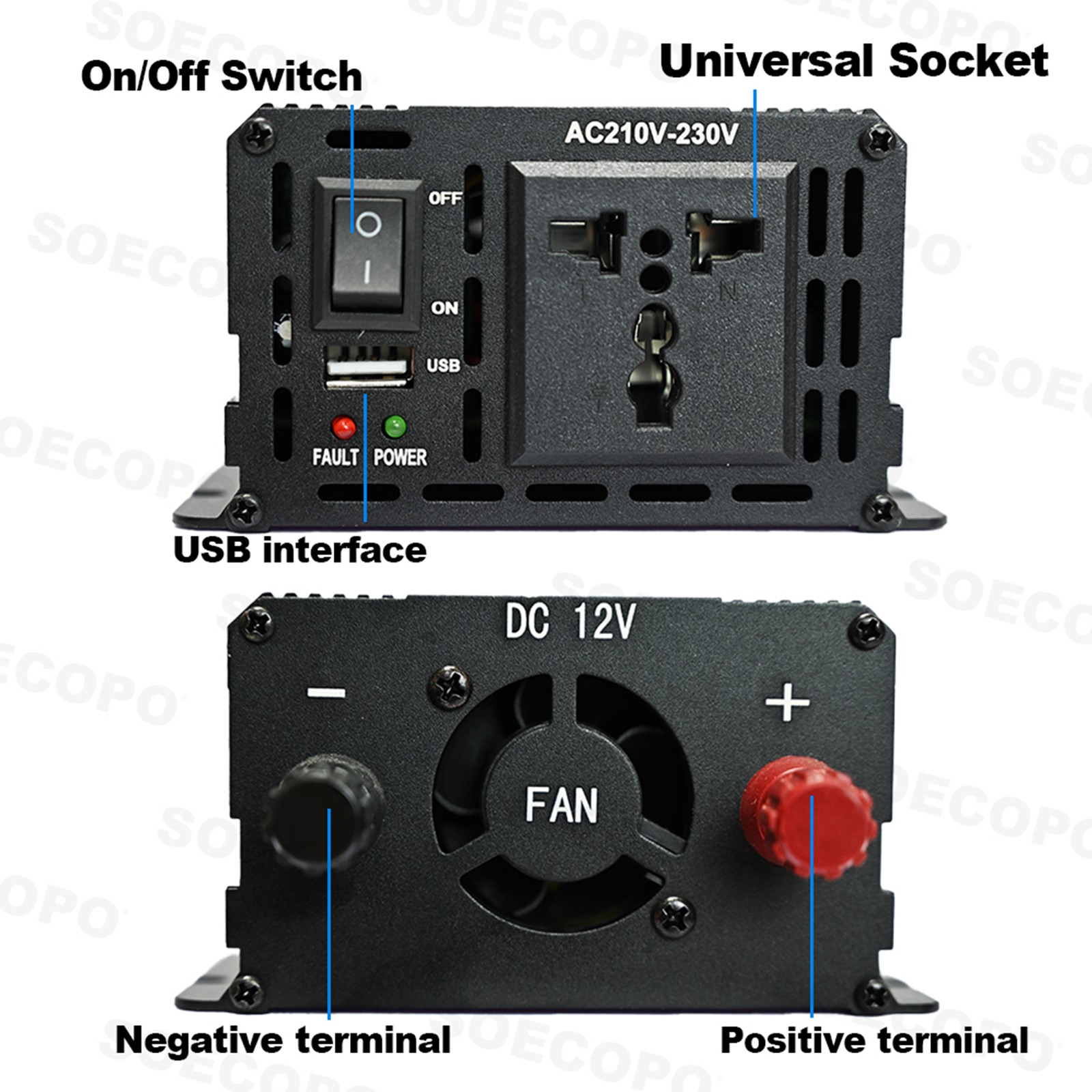 Complete 7000W Off-Grid Solar Kits 7000W Inverter 2pc 300W Solar Panel 110V/220V