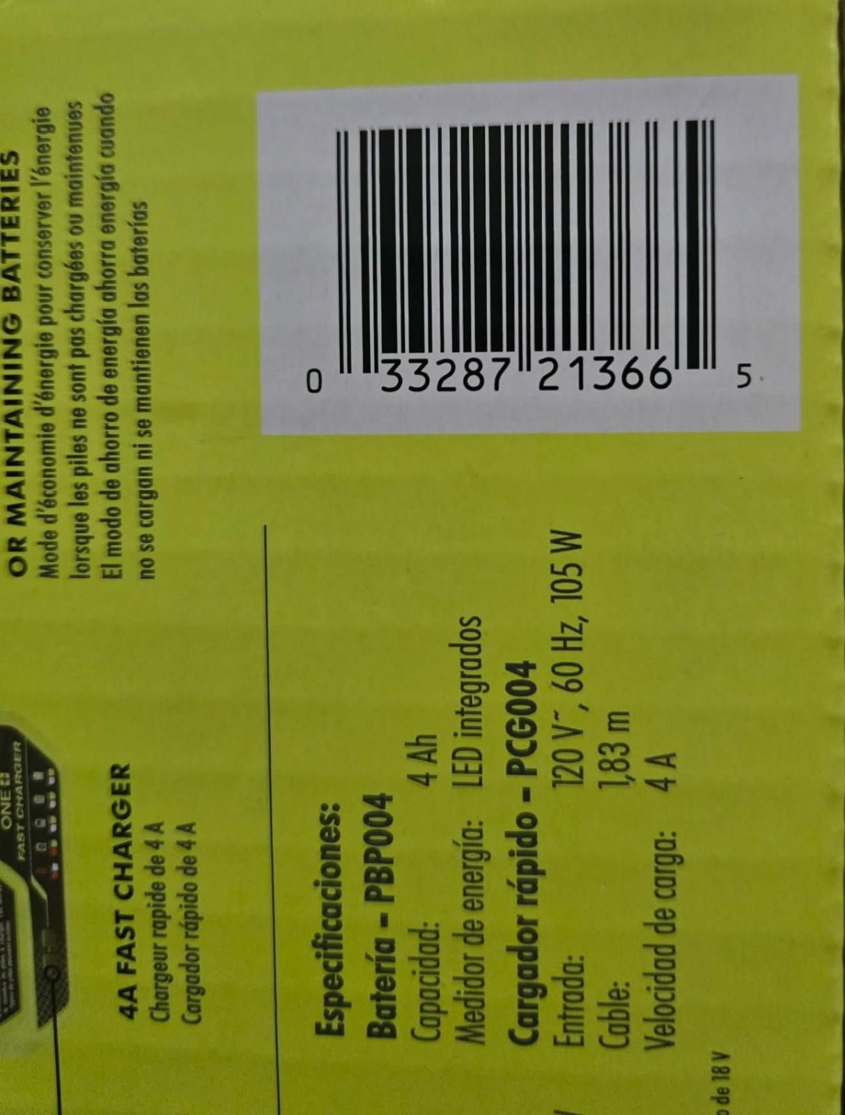 Ryobi PSK014 18V HIGH PERFORMANCE Starter Kit with 4Ah Battery & Charger NEW