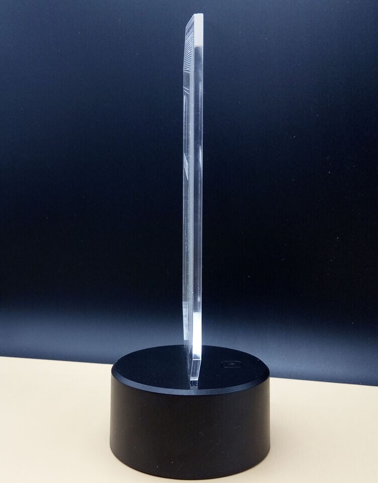 1 PCS 3D LED Night Light Musical Notes led Touch Table Desk Lamp KID Gift USB