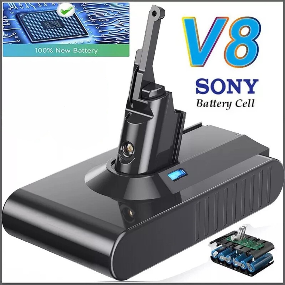 NEW 21.6V Li-ion Battery For Dyson V8 Absolute SV10 Animal Fluffy Vacuum Cleaner