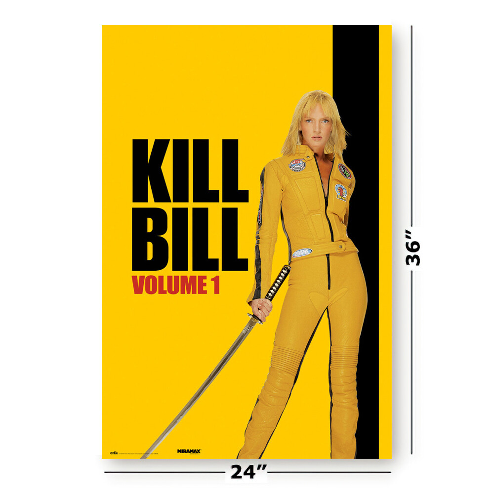 Kill Bill Vol. 1 – Movie Poster (Regular Style – Uma Thurman / Katana) (24 X 36)