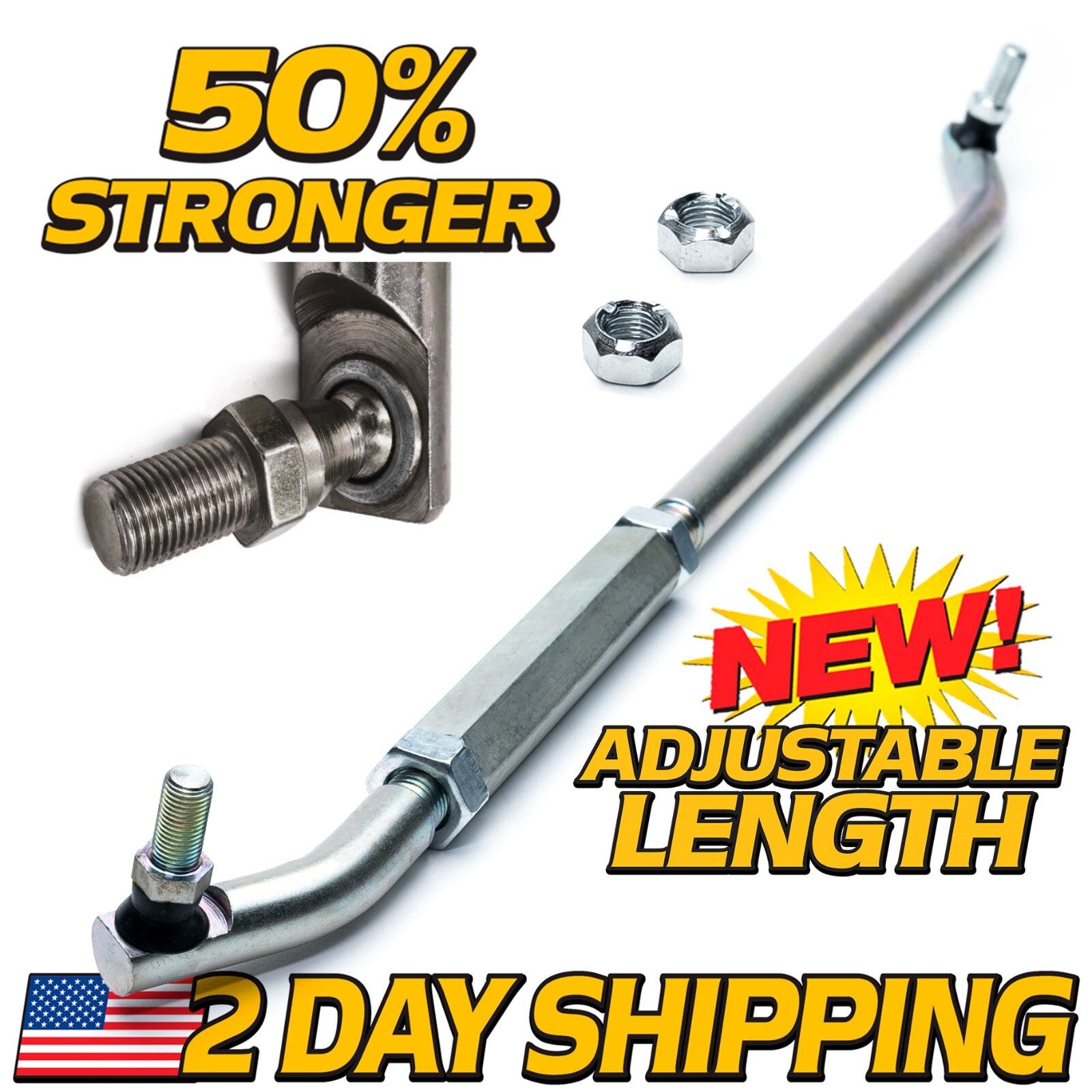 Steering Tie Rod for John Deere LX172 LT173 LX176 LX178 LX186 LX188 sn 110001&Up