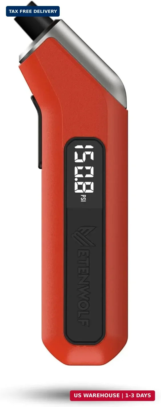 ETENWOLF T300 Digital Tire Pressure Gauge 3-200 PSI, Industrial Tire Gauge