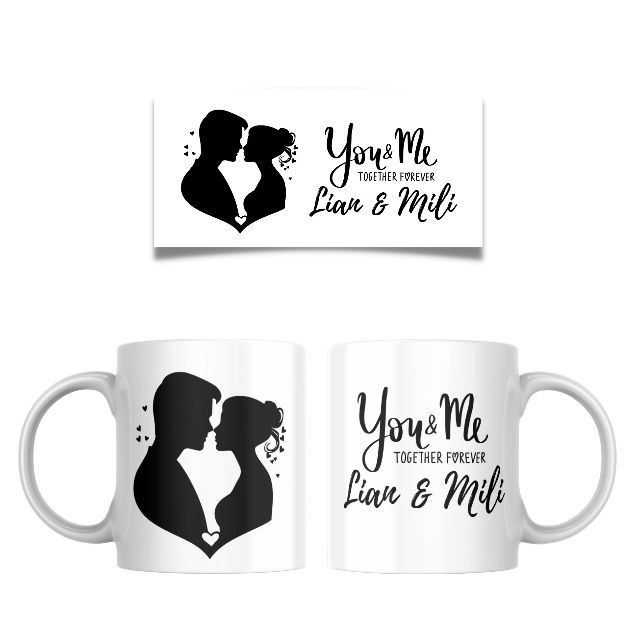Personalized mug with text photo name logo personalized gift funny coffee mug 04